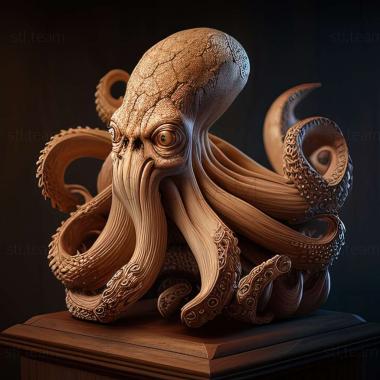 3D model Octopus mimus (STL)